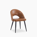 lucille dining chair vintage tan
