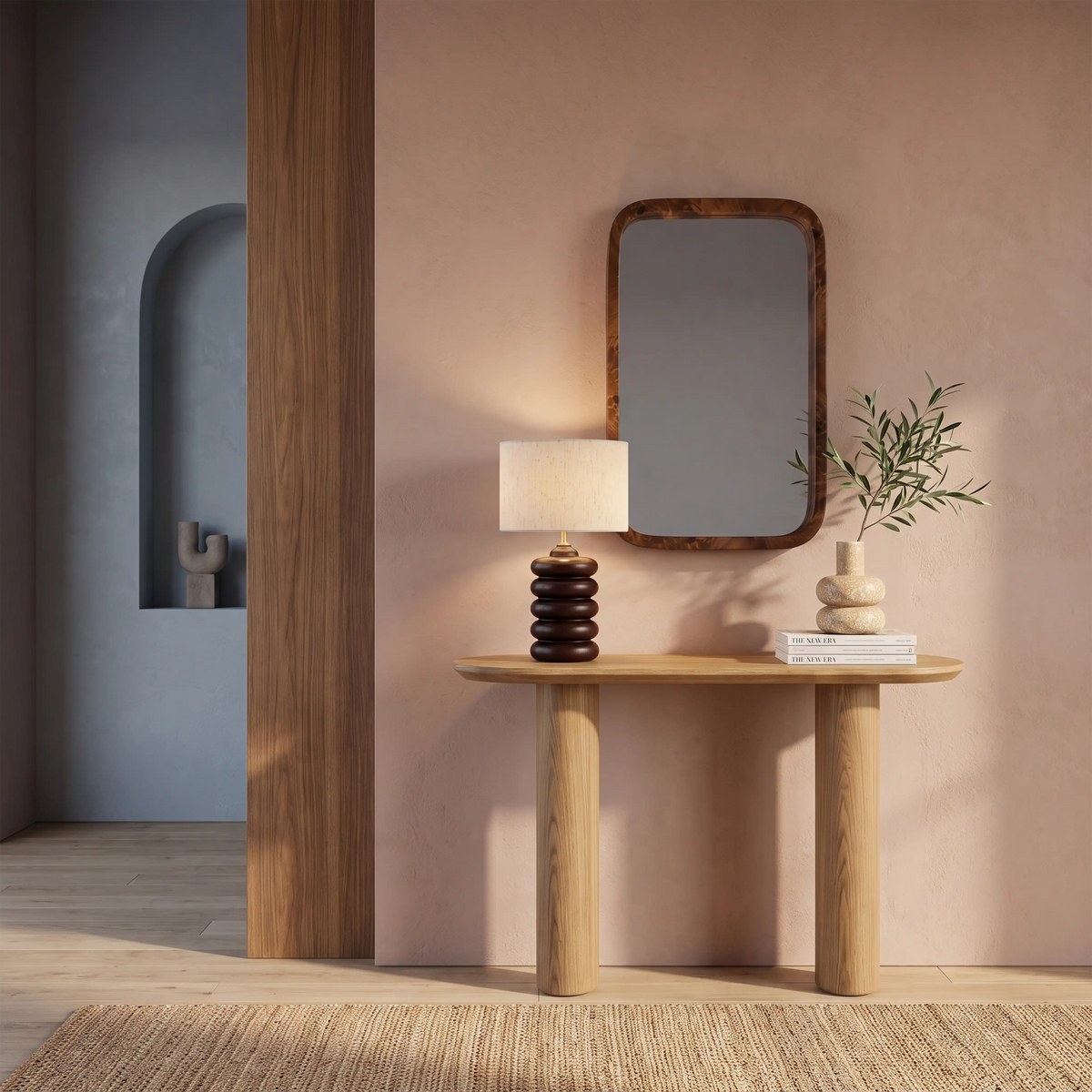 Hansen Wooden Console Table | Ash