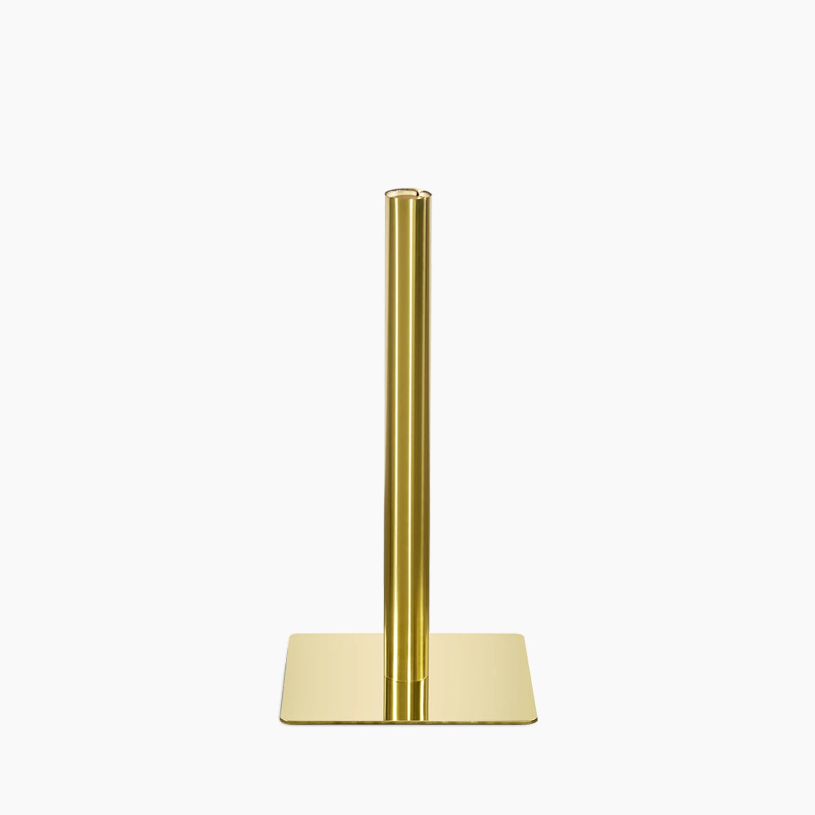 Kinsley Square Bar Table Base | Brass