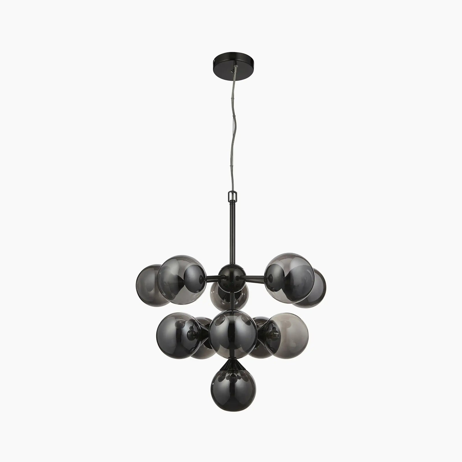 Oscar 6 Light Pendant Light | Black