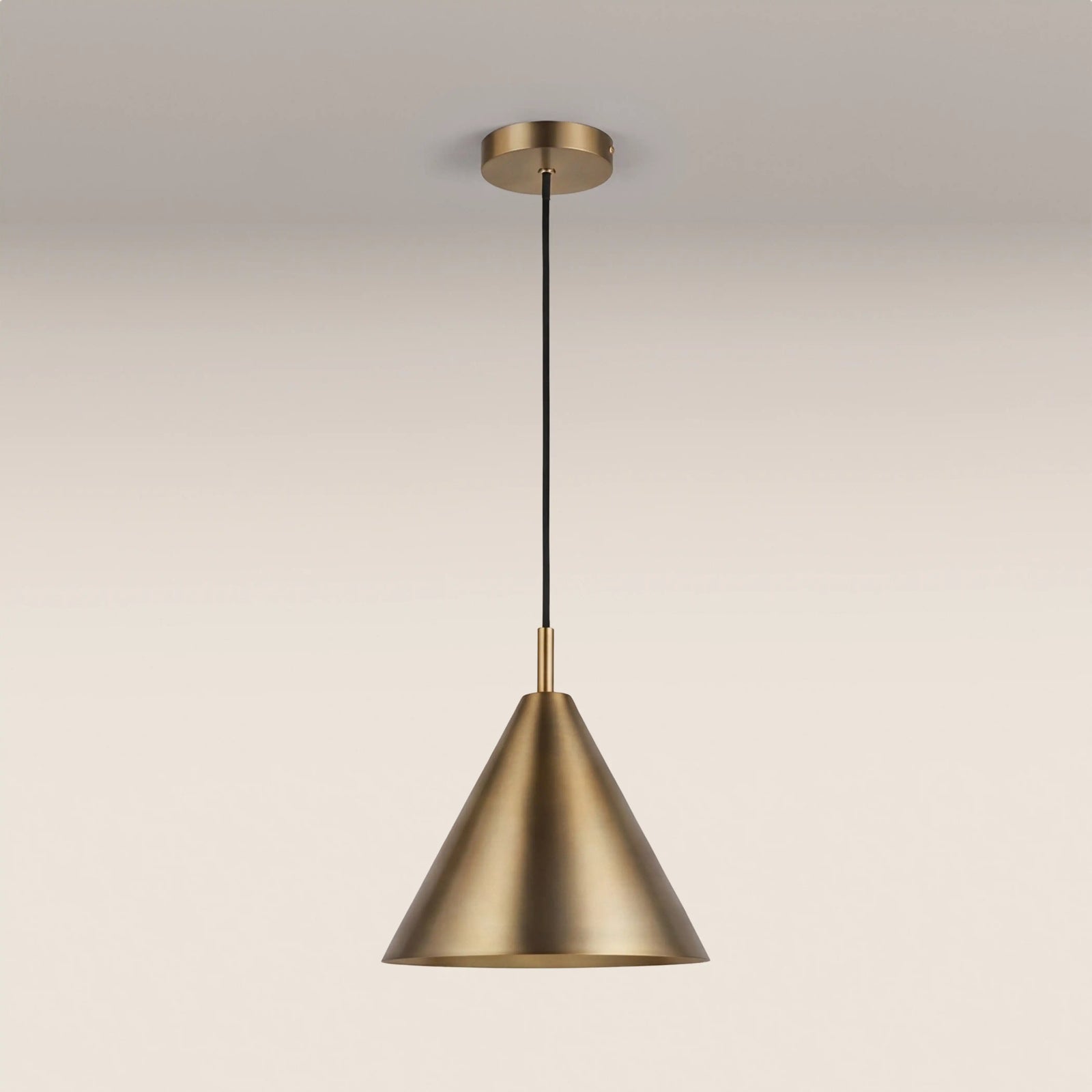 Cape Pendant Light | Antique Brushed Brass