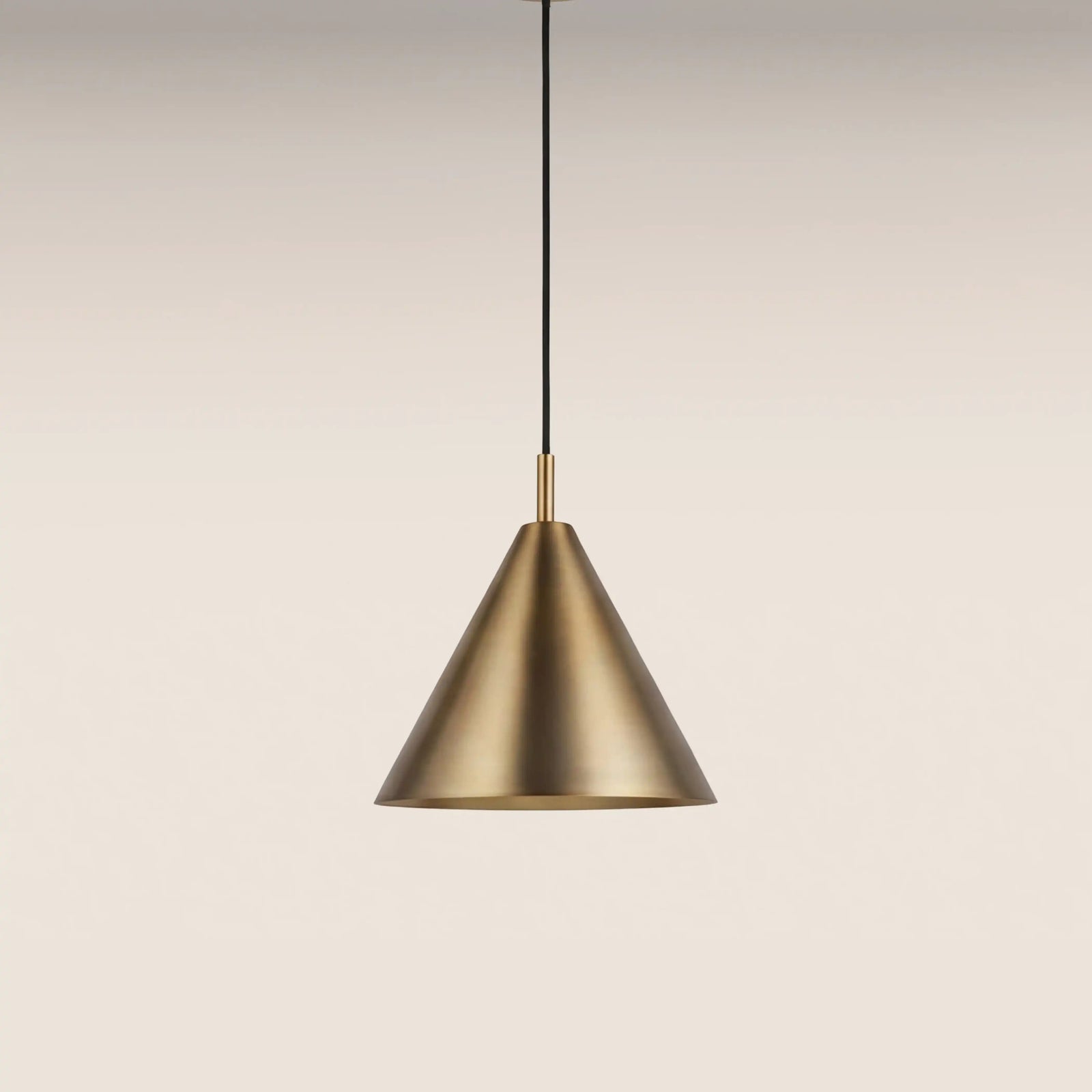 Cape Pendant Light | Antique Brushed Brass