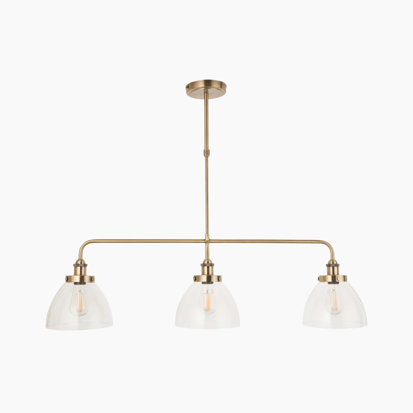 Hansen 3 Light Pendant Light | Brass
