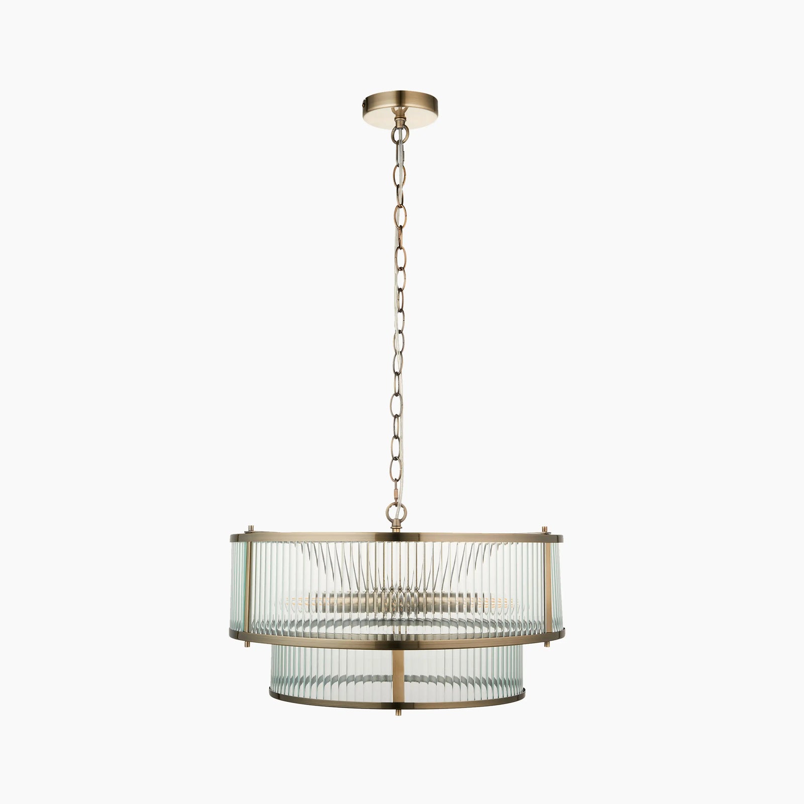 Ridgeton 5 Light Pendant Light | Brass