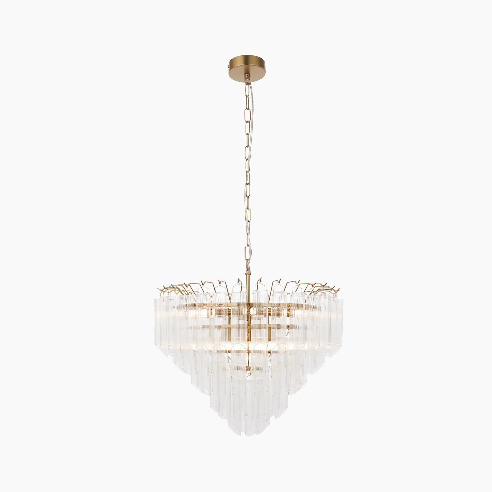 Toulouse 12 Light Pendant Light | Brass