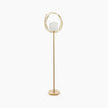 Altra Floor Lamp | Opal & Brass