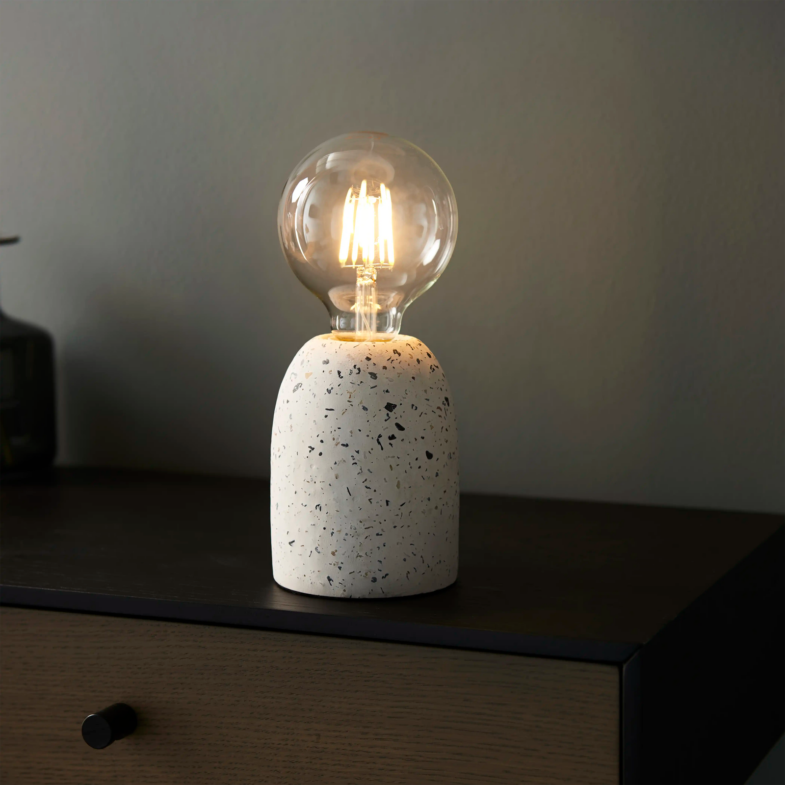 Arlene Table Lamp | White Terrazzo
