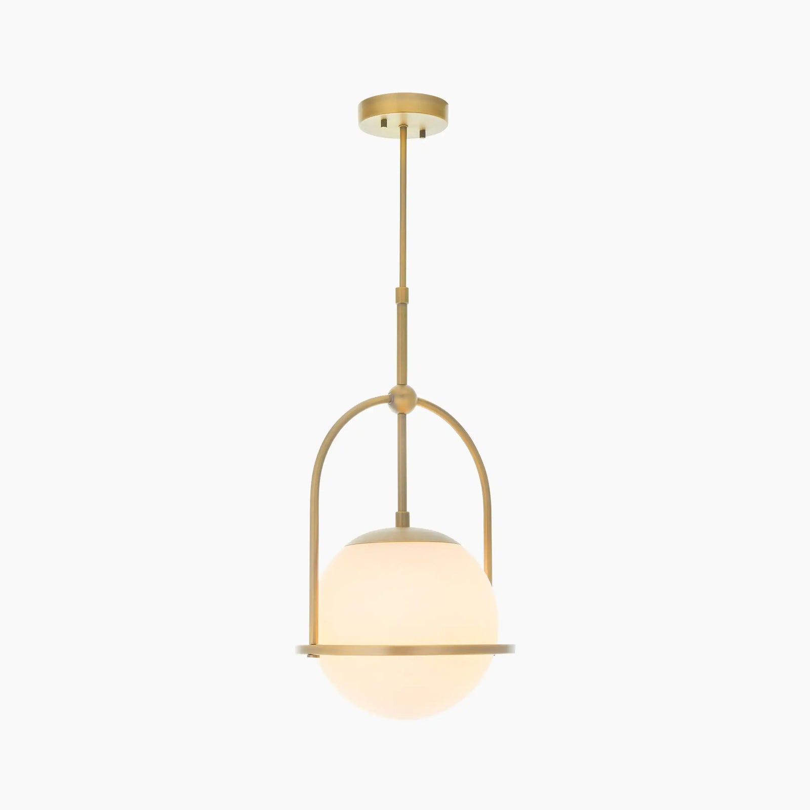 Niamh 6 Light Pendant Light | Brass