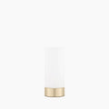 Dara Table Lamp | Opal & Brass