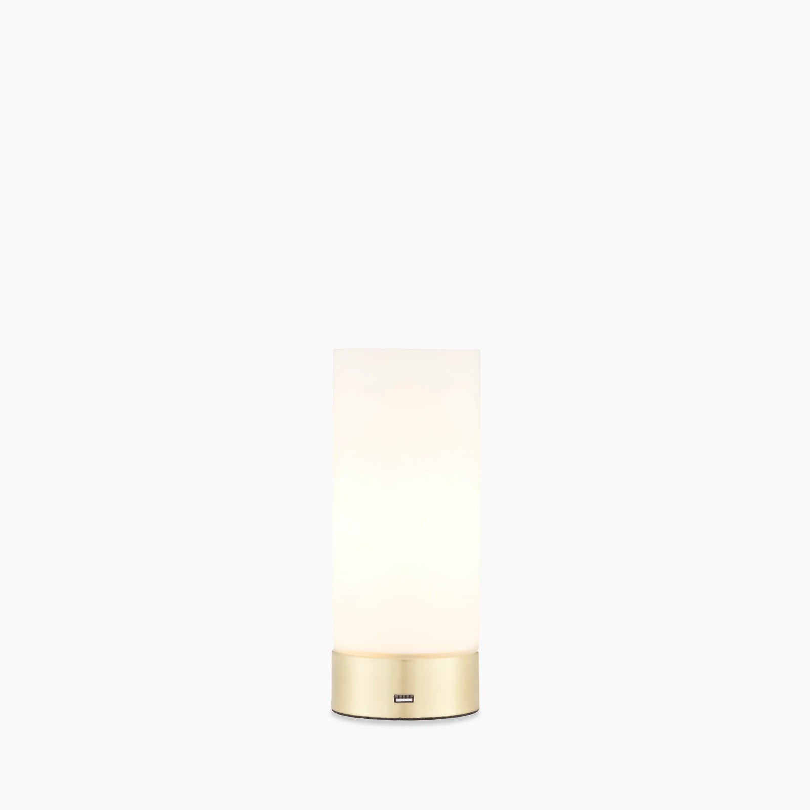 Dara Table Lamp | Opal & Brass