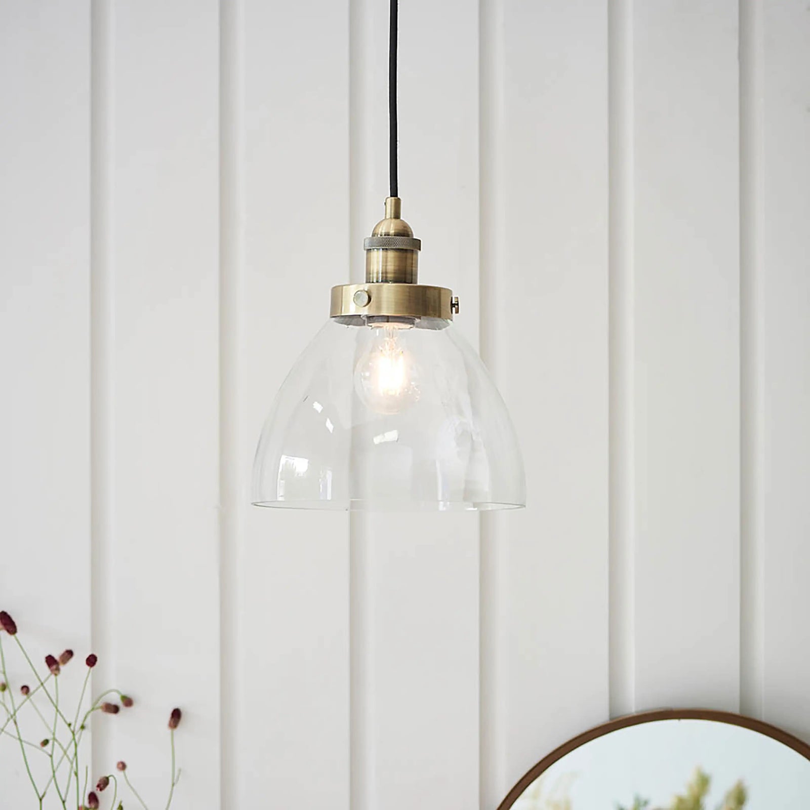 Hansen Pendant Light | Brass