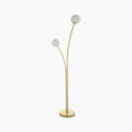 Bloom Floor Lamp | Opal & Brass