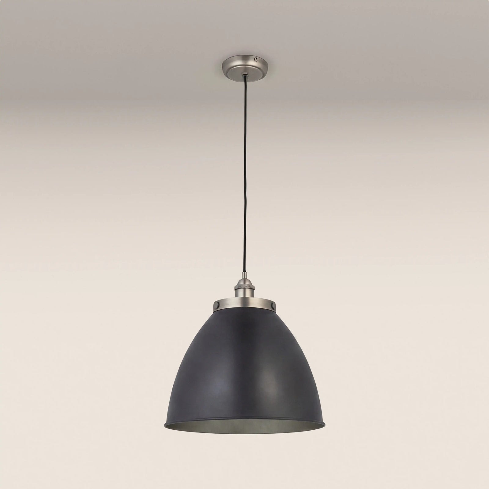 Franklin Pendant Light | Matte Black