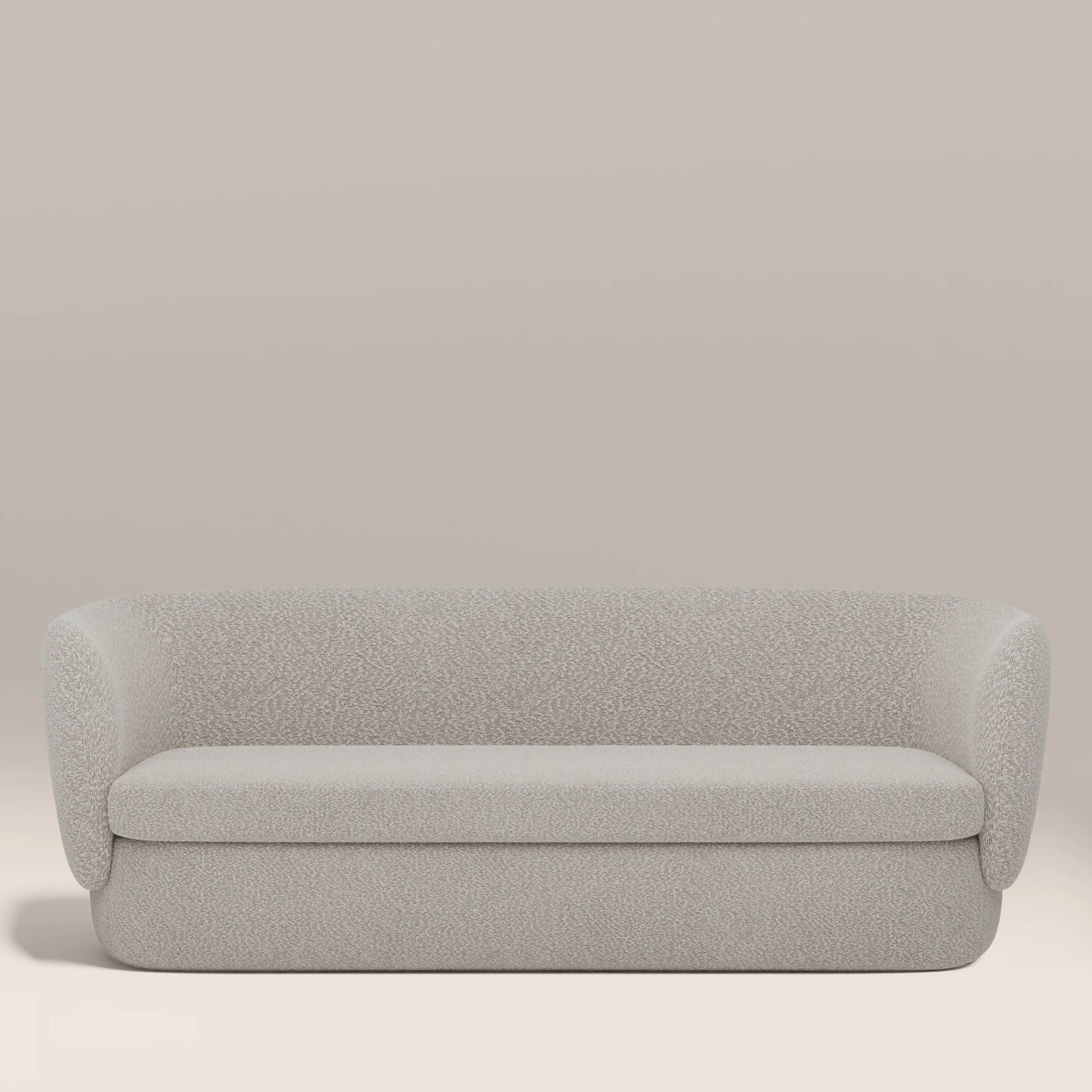 Miller 3 Seater Sofa | Speckled Stone Sustainable Boucle