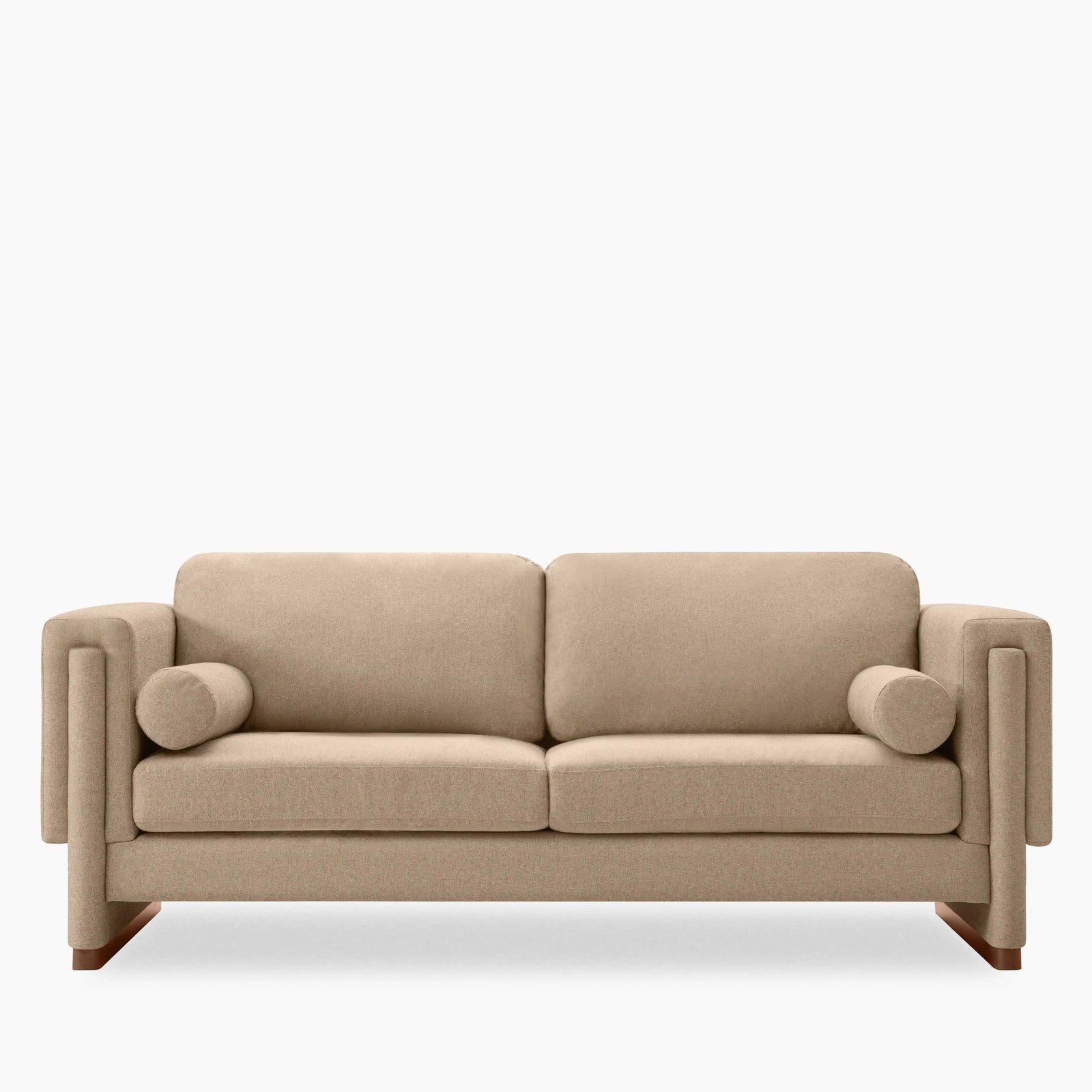 Ava 3 Seater Sofa | Latte Sustainable Fabric