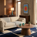 Ava 3 Seater Sofa | Speckled Stone Sustainable Boucle