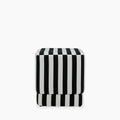 Soho Pouffe | Striped Fabric