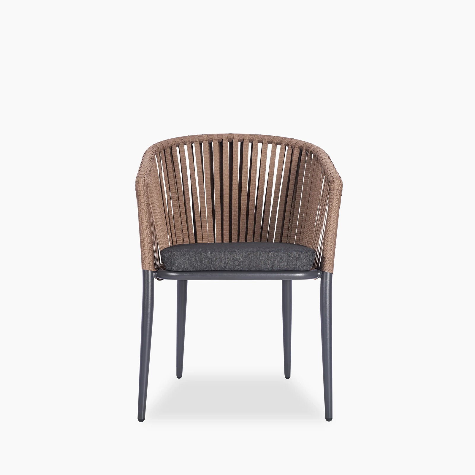 Sera Carver Dining Chair | Grey & Natural