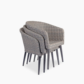 Etienne Carver Dining Chair | Grey