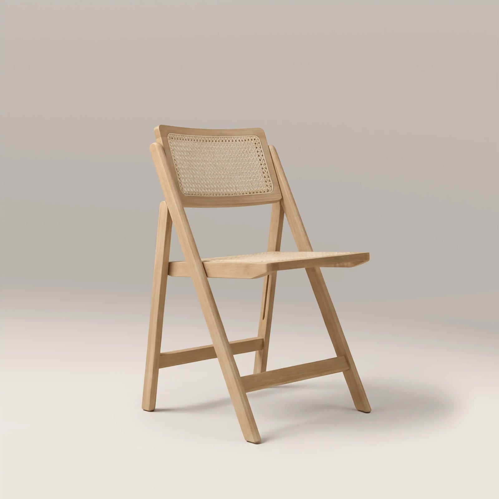 Elynn Folding Wooden Dining Chair | Oak