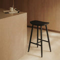 Hatton Wooden Kitchen Stool | Black