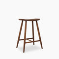 Hatton Wooden Kitchen Stool | Walnut