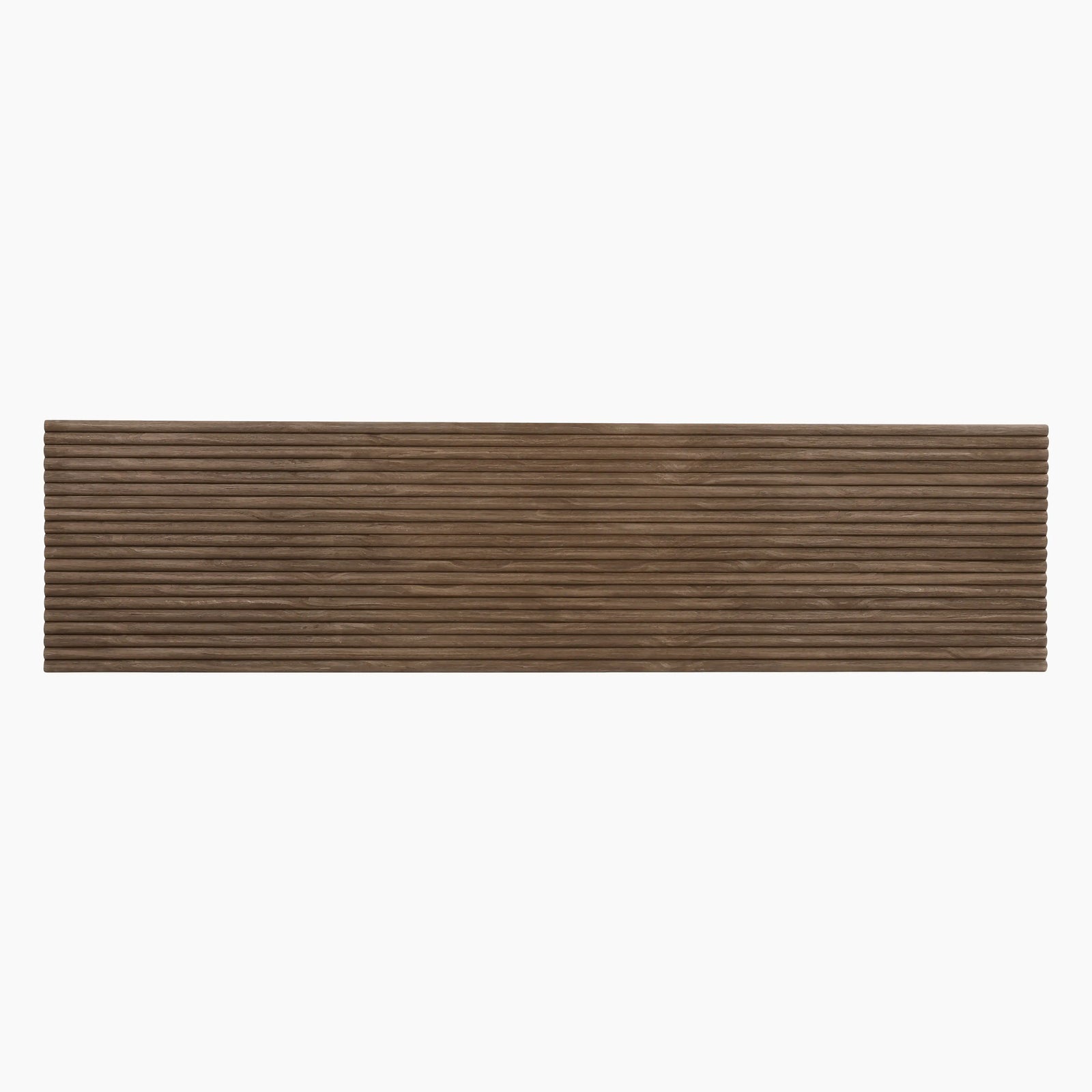 PLAANKED 3cm Flexible Ribbed Wall Panel | Smoked Walnut
