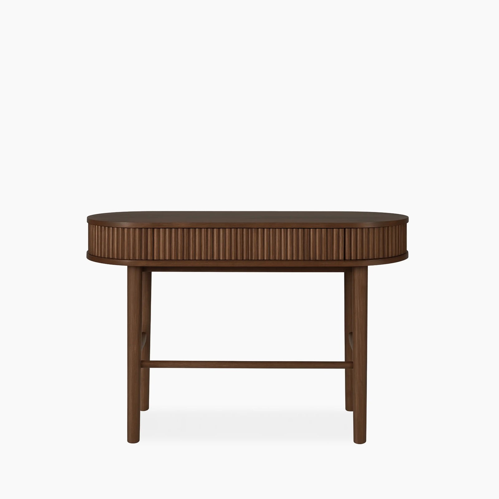 Santana Wooden Desk | Smoked Walnut