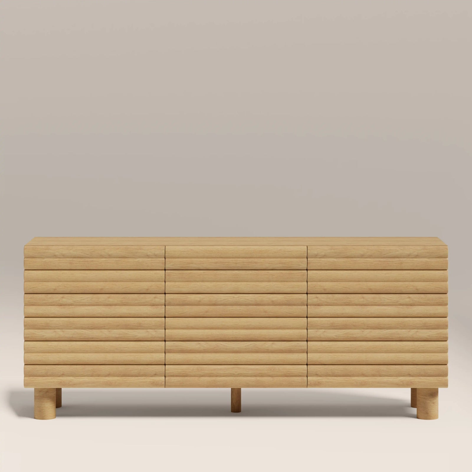 Raphael 3 Door Wooden Sideboard | Oak
