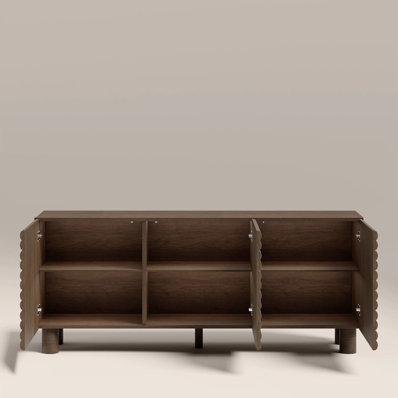 Raphael 3 Door Wooden Sideboard | Walnut