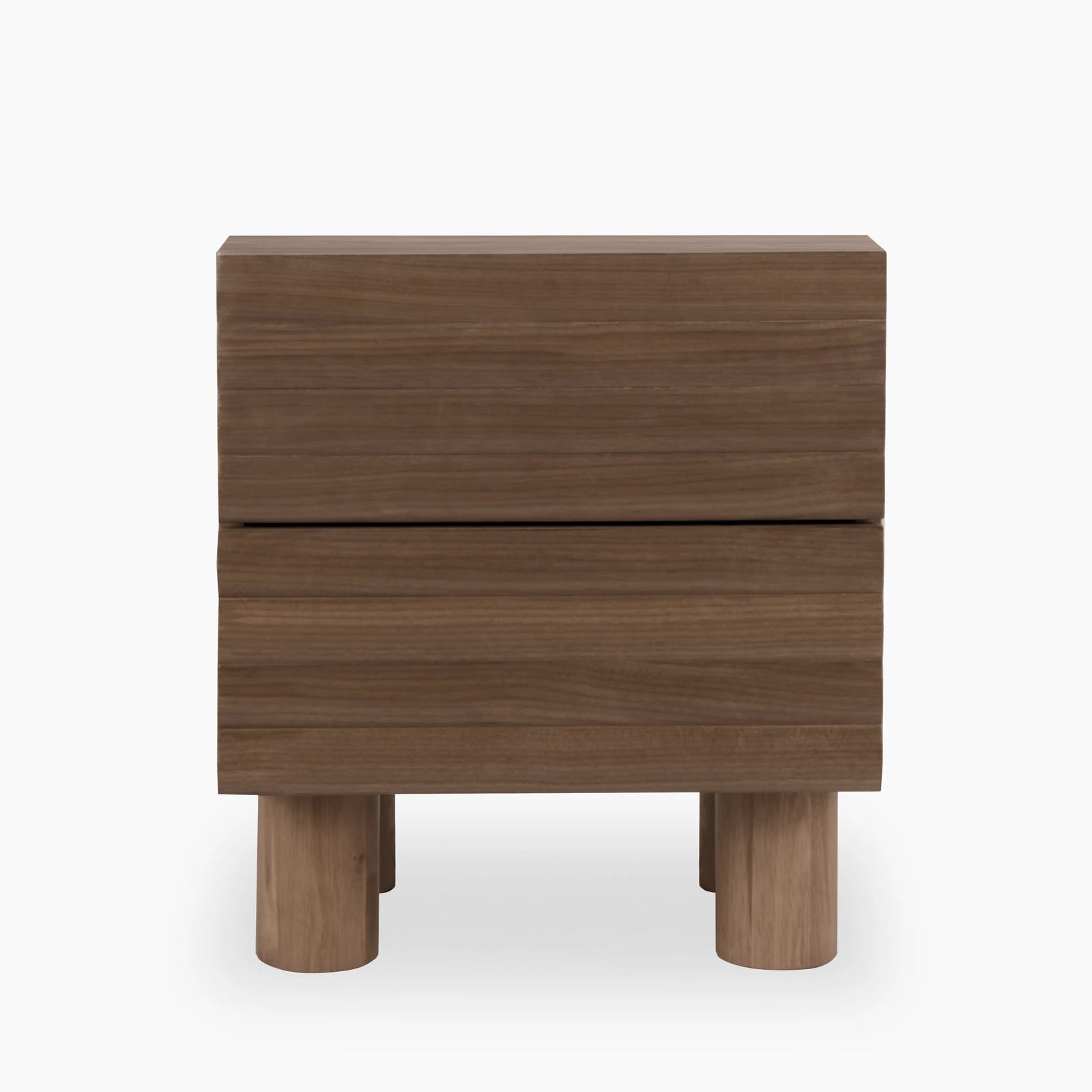 Raphael 2 Drawer Bedside Table | Walnut