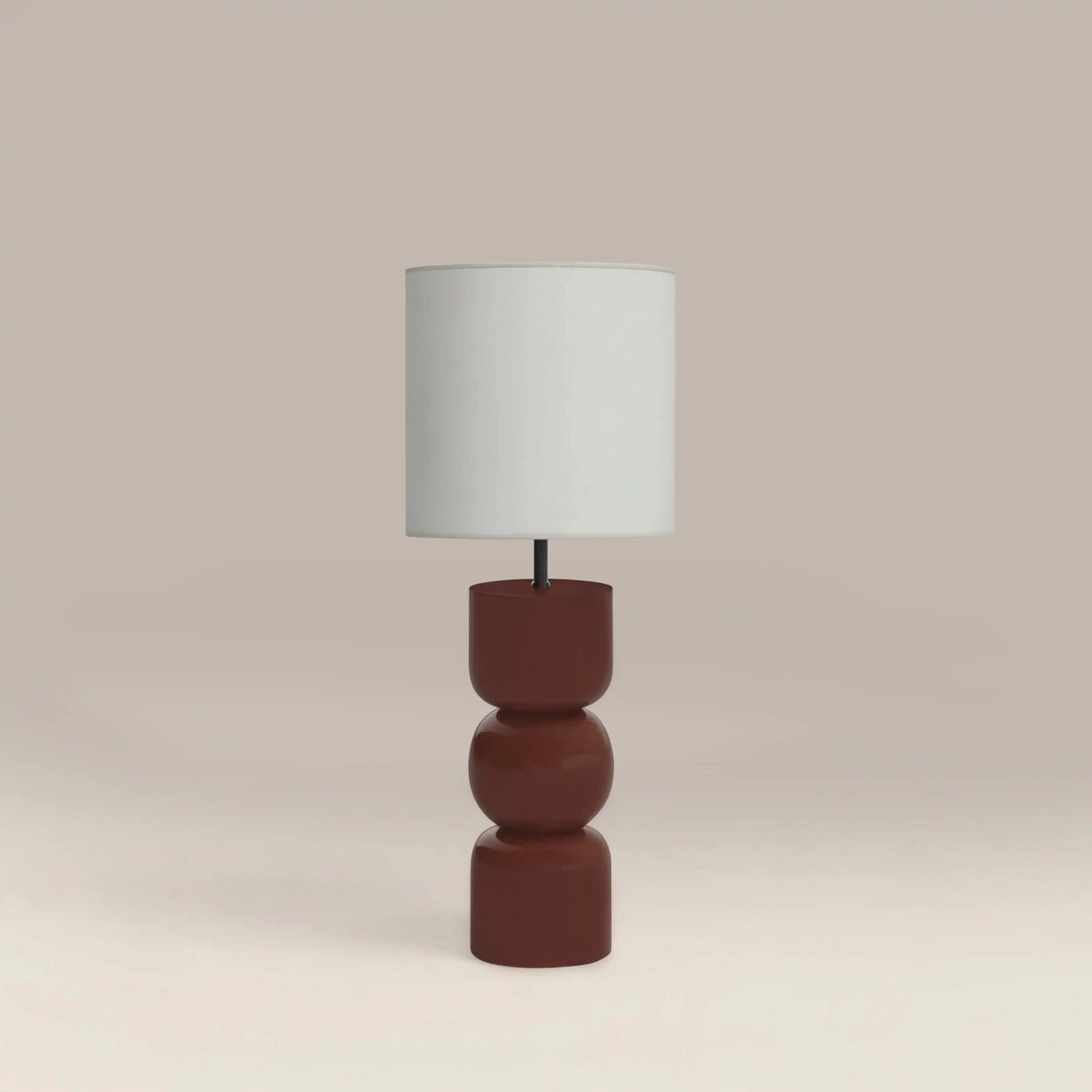 Bella Table Lamp | High Gloss Burgundy