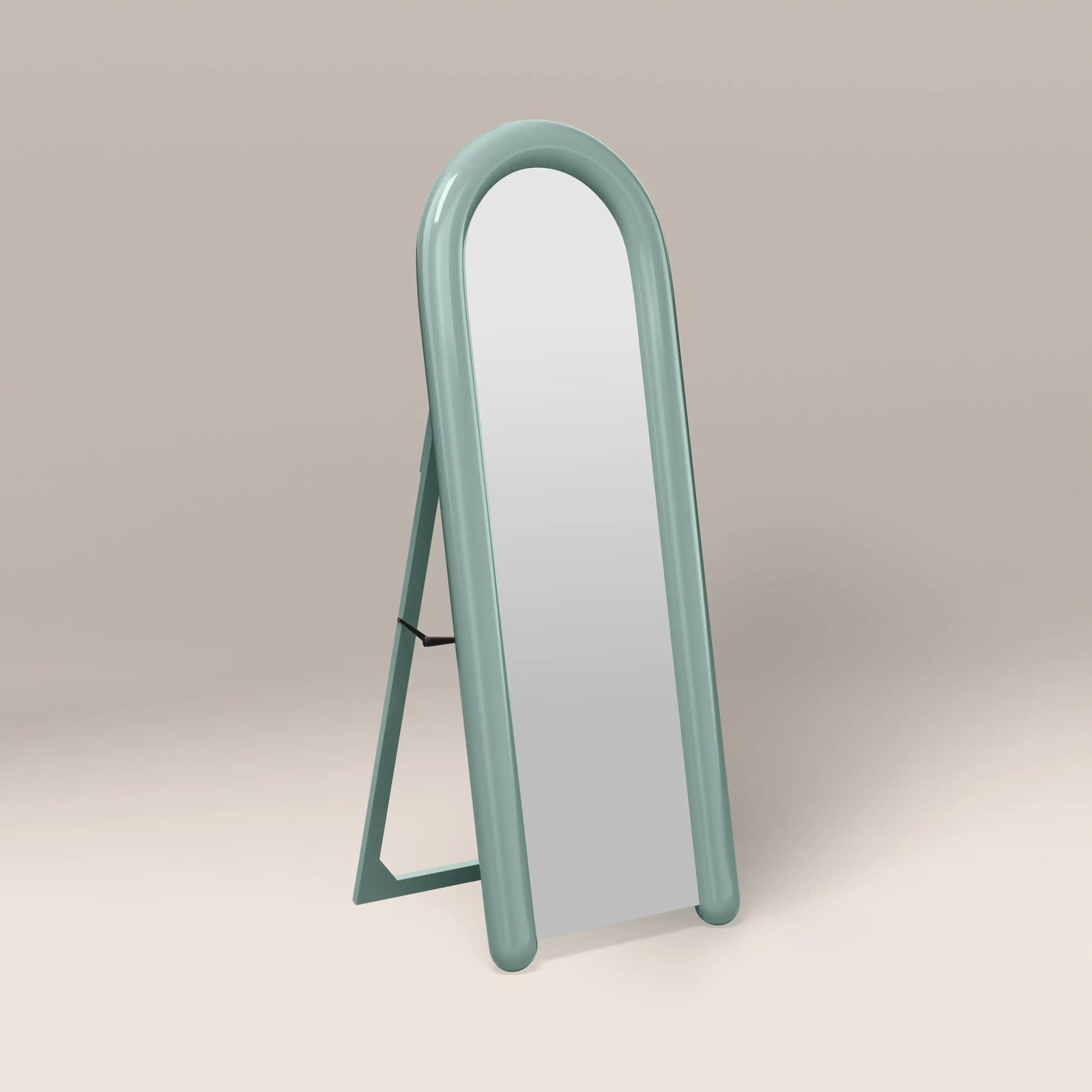 Spencer Full Length Floor Mirror | Matte Sky Blue