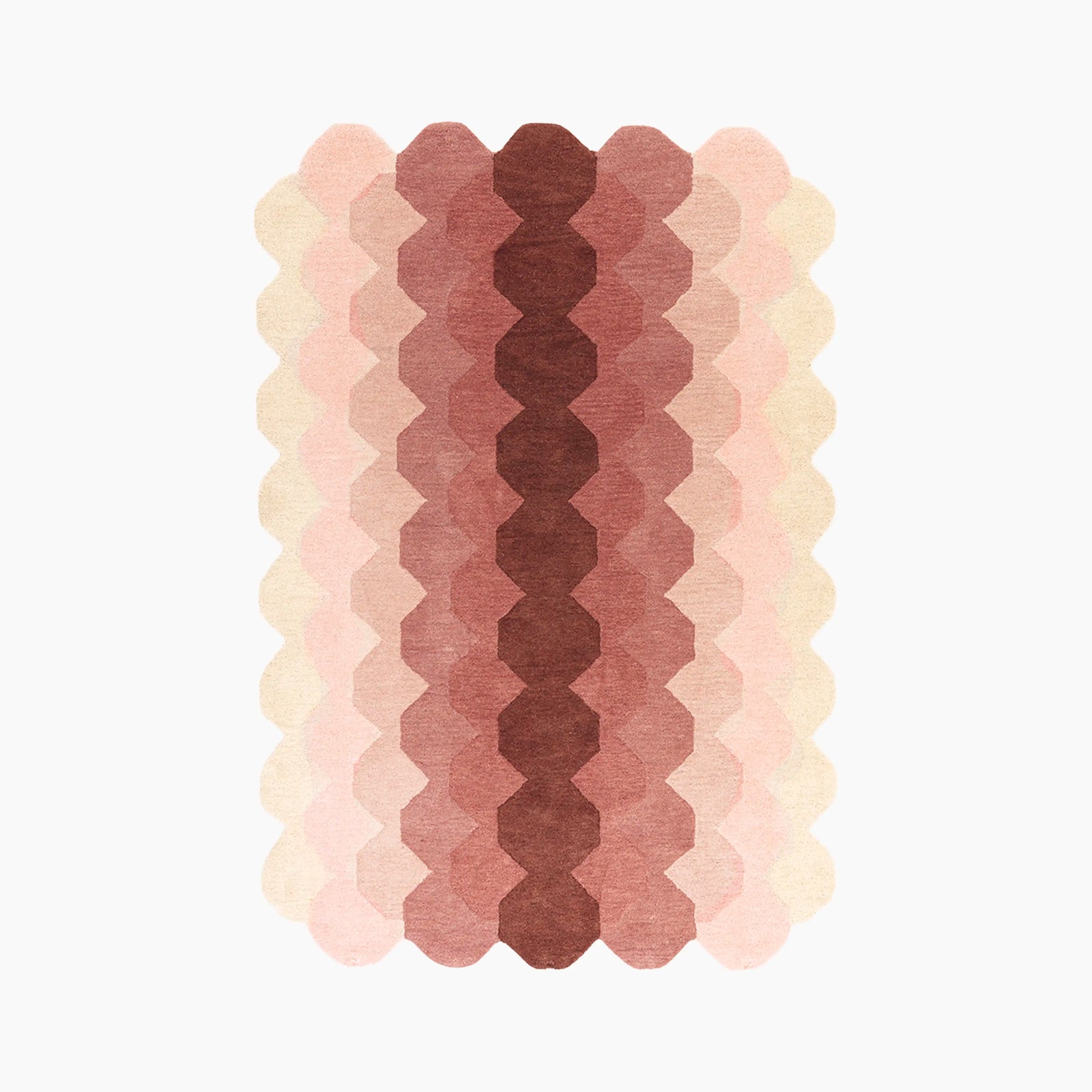 Matrix Hand Tufted Rug | Pink