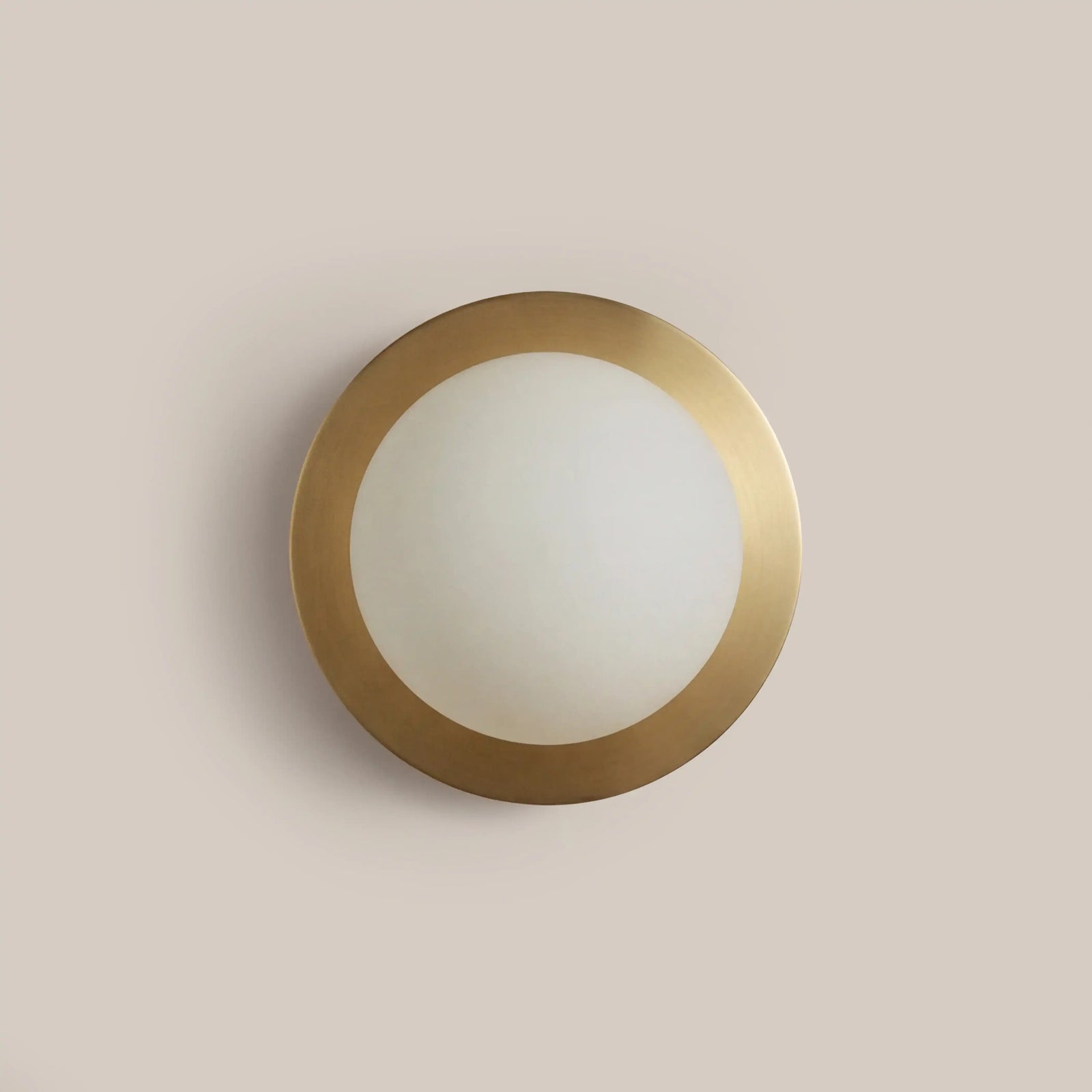 houseof Opal Disk Wall Light | Brass