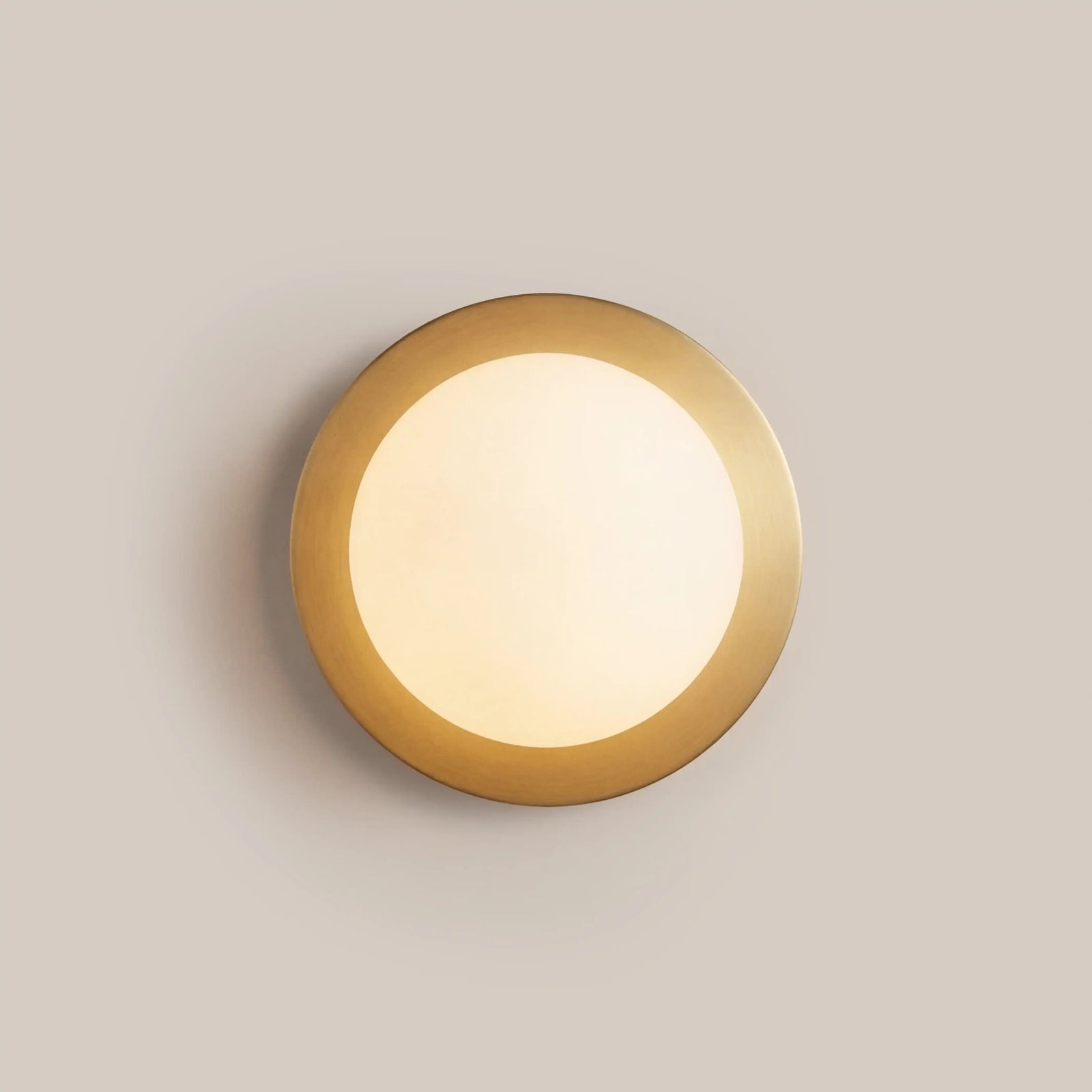 houseof Opal Disk Wall Light | Brass