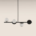 houseof 4 Plate Pendant Light | Charcoal