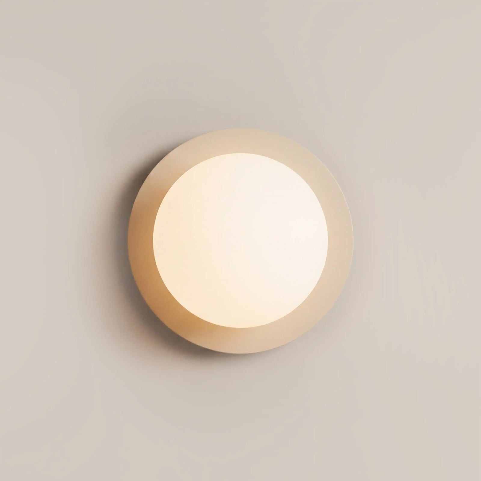 houseof Opal Disk Wall Light | Sand