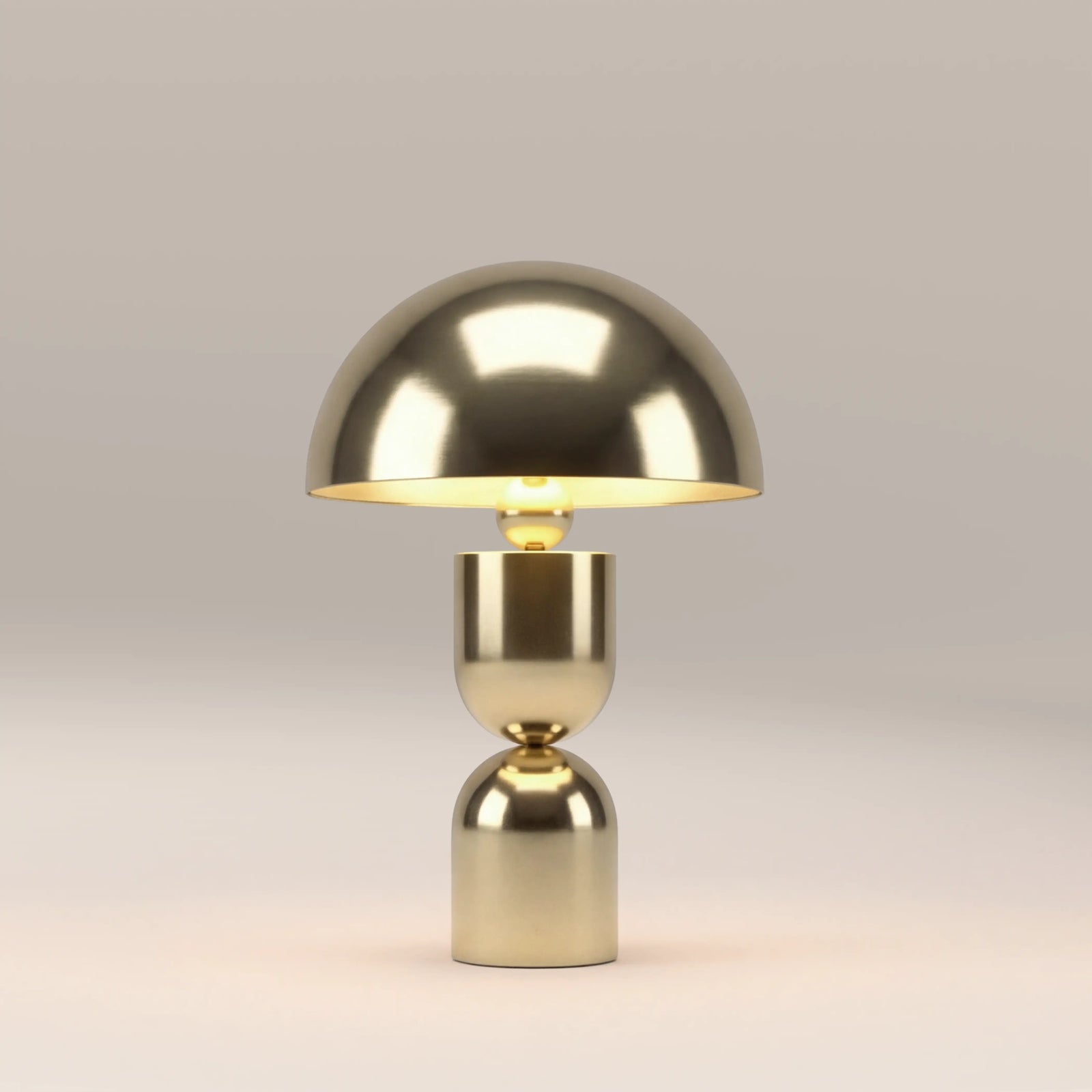 houseof Mushroom Table Lamp | Brass