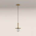 houseof Plate Pendant Light | Brass