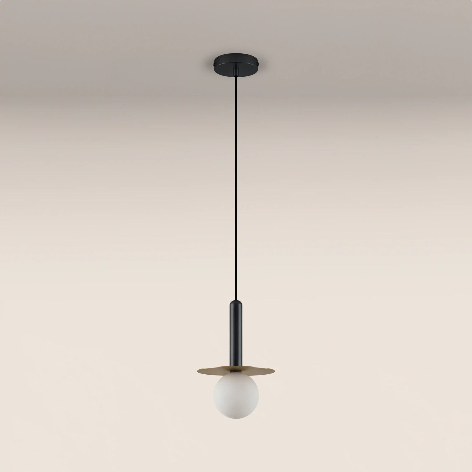 houseof Plate Pendant Light | Charcoal
