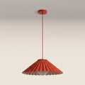 houseof Pleat Ceiling Light | Red