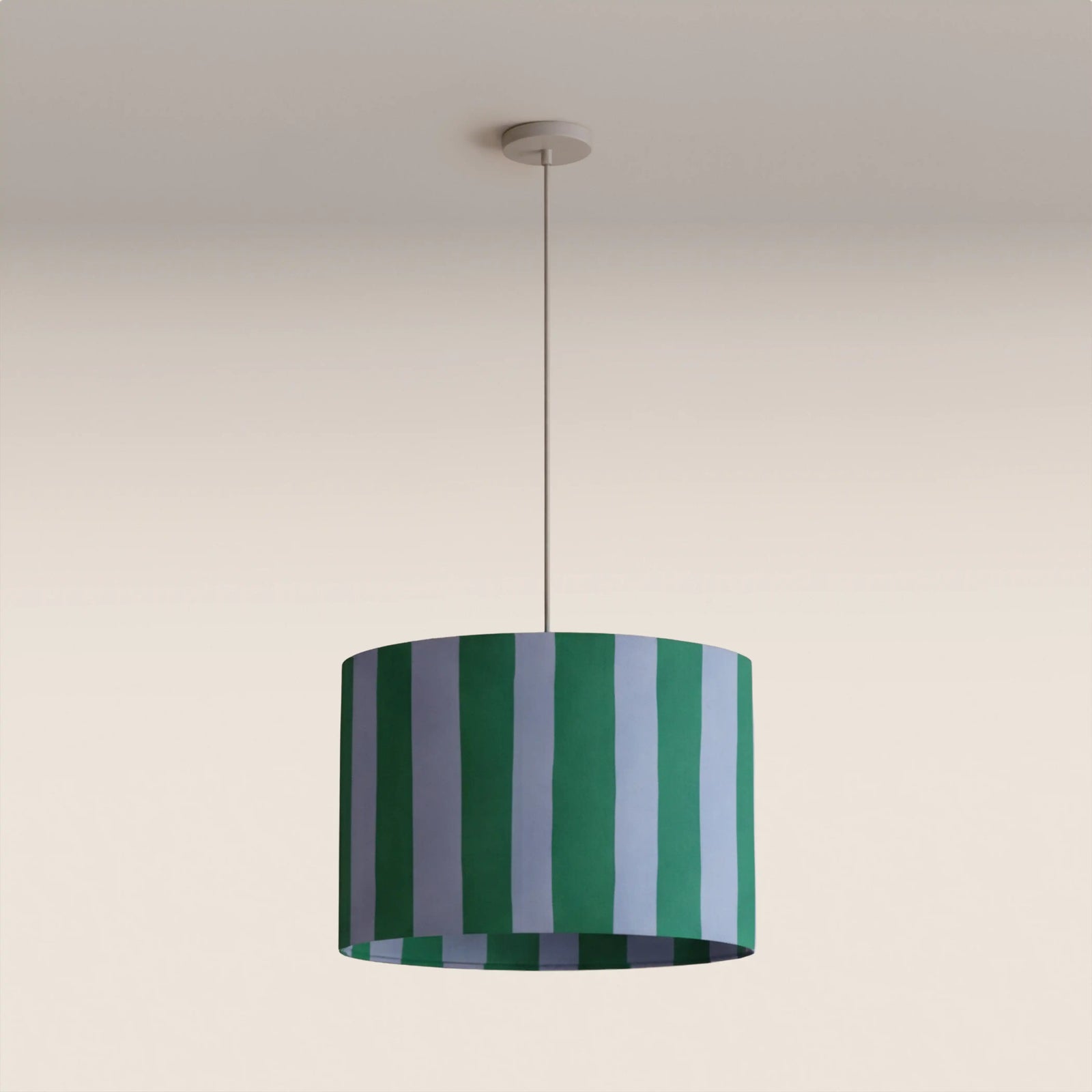 houseof Stripe Printed Shade | Blue & Green