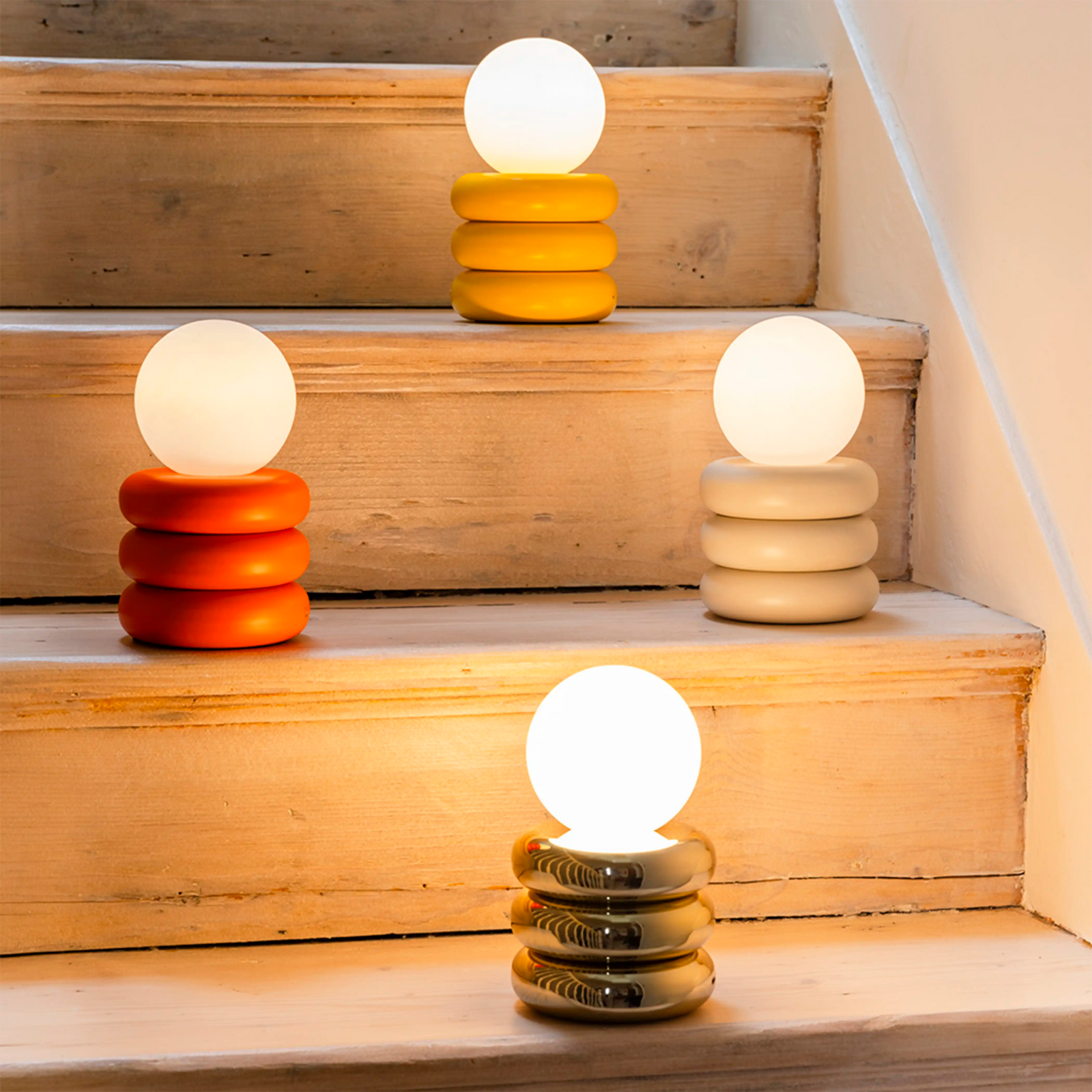 houseof Cordless Table Lamp | Orange Peel