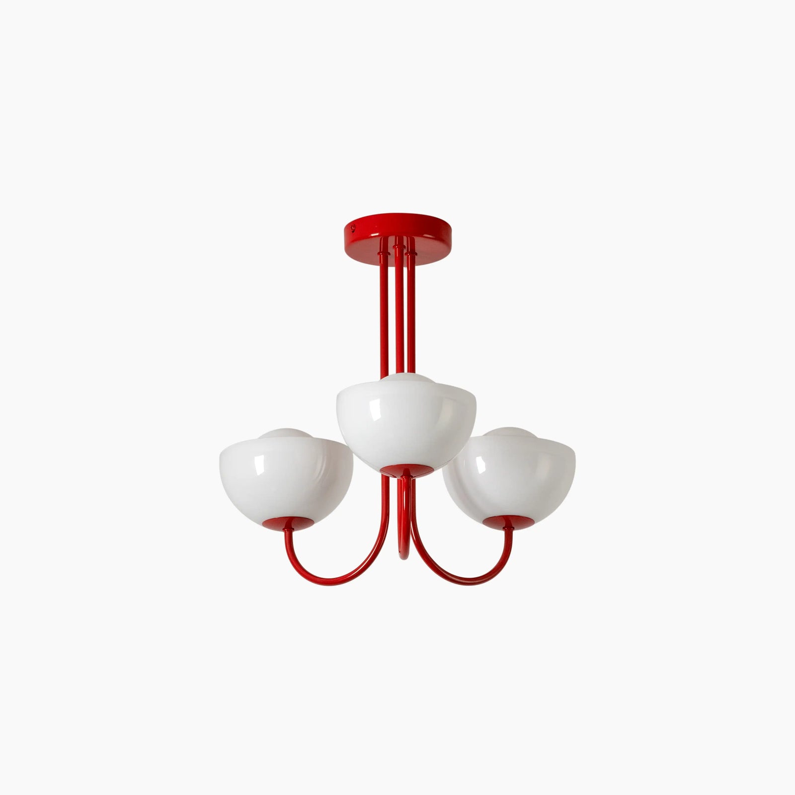 houseof 3 Light Bowl Ceiling Light | Jam Red
