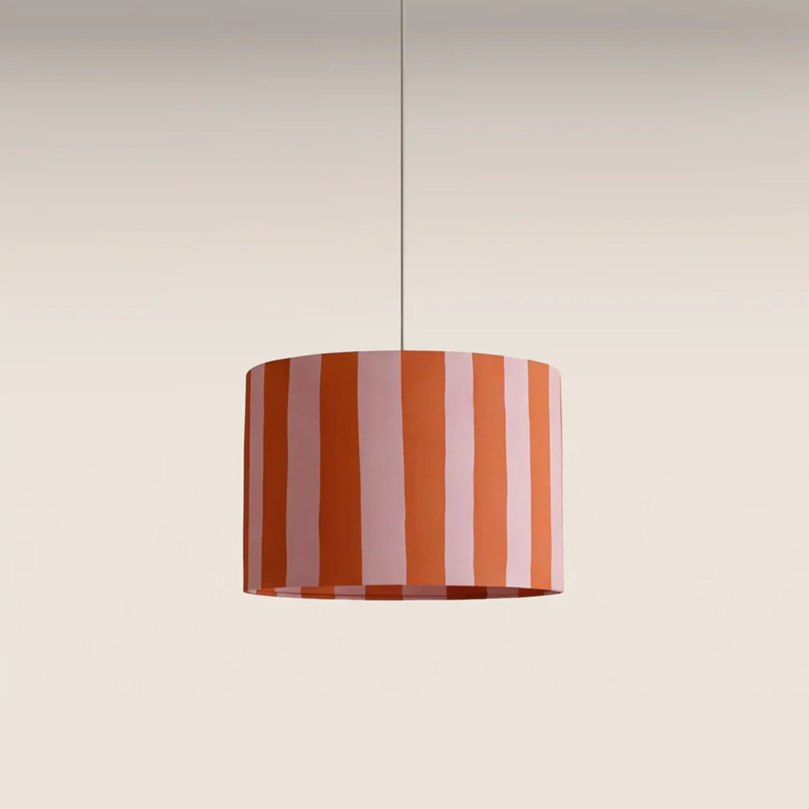 houseof Stripe Printed Shade | Red & White