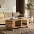 Una Rectangle Wooden Coffee Table | Oak & Cane