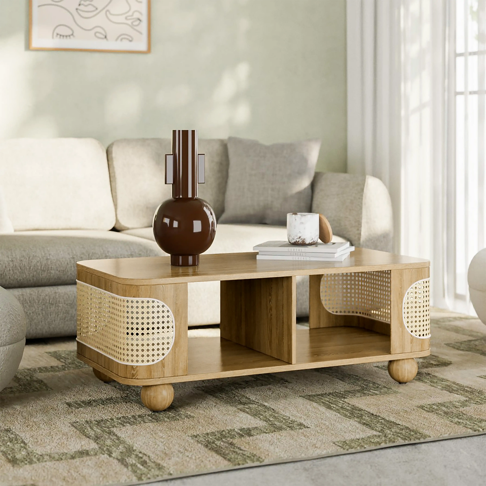 Una Wooden Coffee Table | Oak & Cane