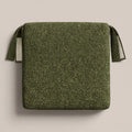 Garden Seat Cushion | Green Boucle