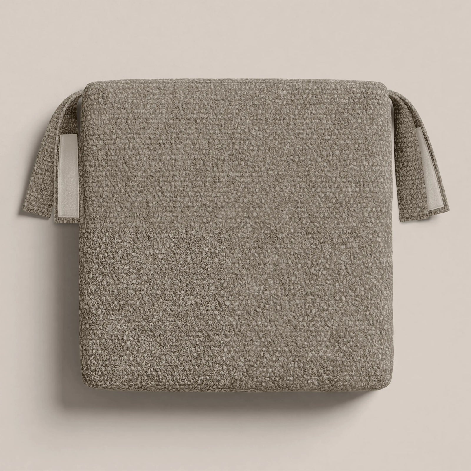 Garden Seat Cushion | Natural Boucle
